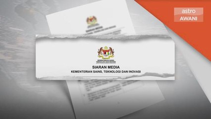 MOSTI | Malaysia tandatangani dua perjanjian angkasa antarabangsa