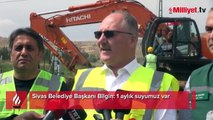 Sivas Belediye Başkanı Bilgin: 1 aylık suyumuz var