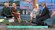 Vanessa Feltz defends Prince Andrew wearing military uniform at vigil