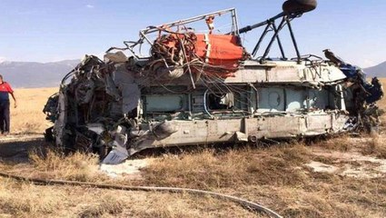 Son Dakika! Marmaris'teki yangını söndürmek için havalanan Rusya'ya ait helikopter düştü: 1 öldü, 4 yaralı