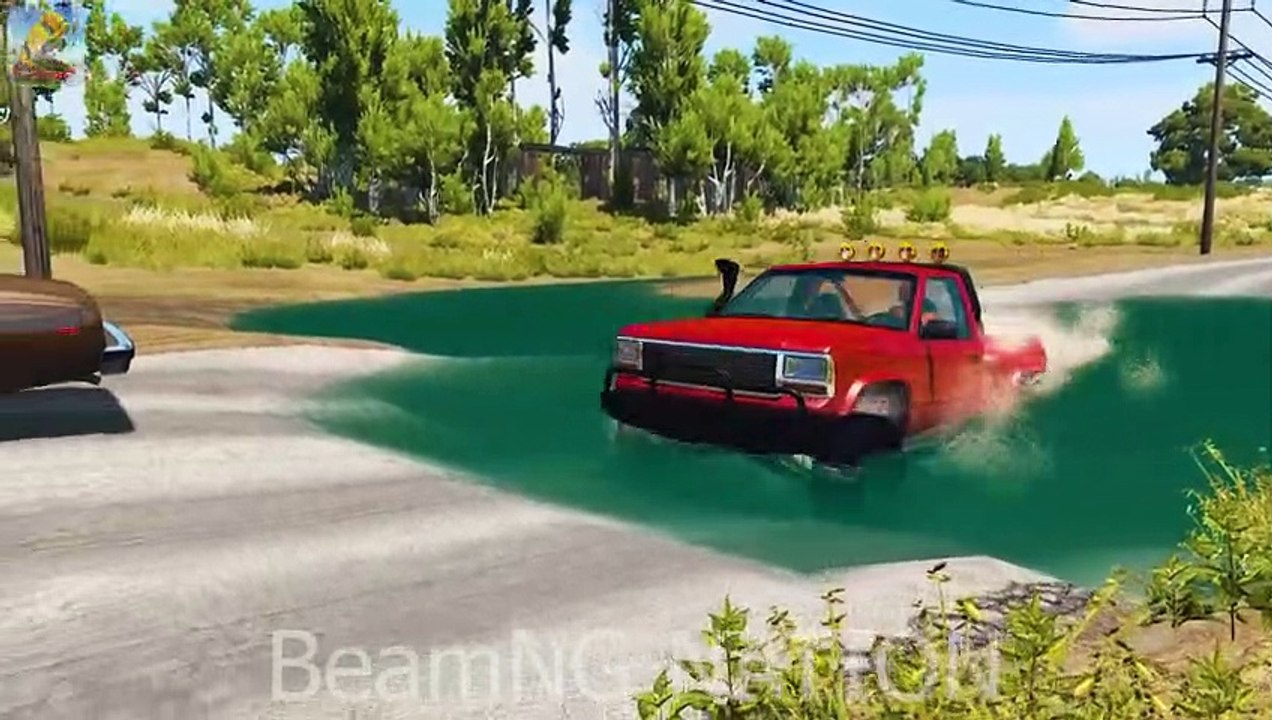 Cars vs Deep Water #1 – BeamNG.Drive