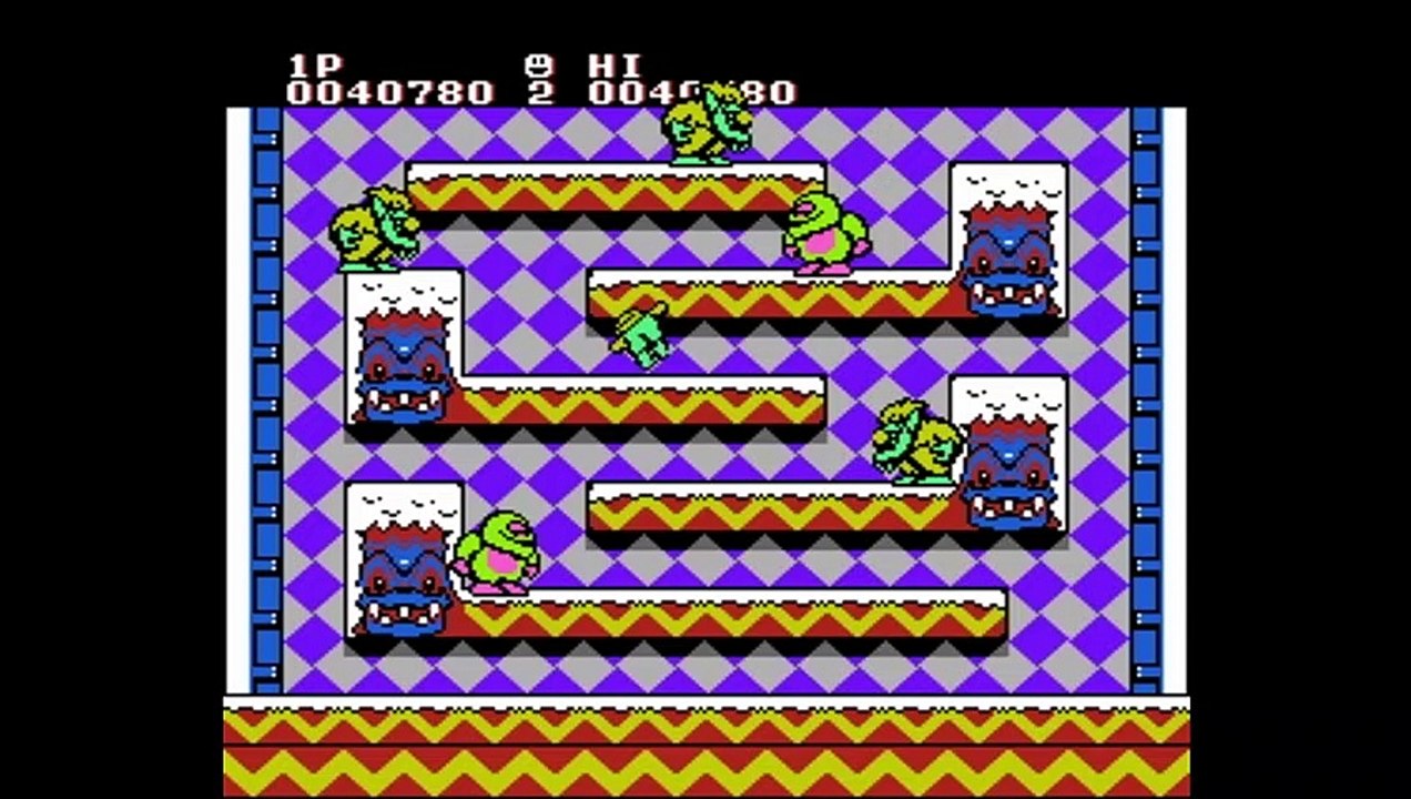 Snow Bros. (NES) Complete - No Deaths