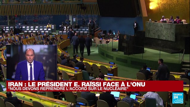 Ebrahim Raïssi à l'ONU : que retenir du discours du président iranien ?