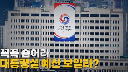 [나이트포커스] 꼭꼭 숨어라..대통령실 예산 보일라? / YTN