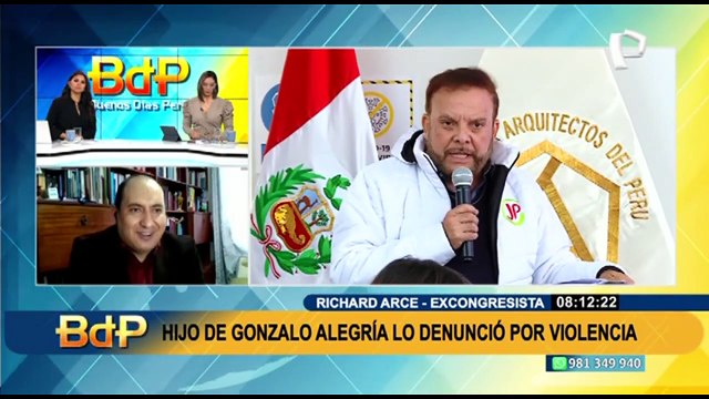 Richard Arce: Juntos por el Perú se lava las manos, debe hacer que Gonzalo Alegría renuncie