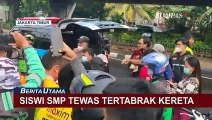 Siswi SMP Tewas Tertabrak Kereta Api di Kawasan Pondok Kopi saat Menyebrangi Rel