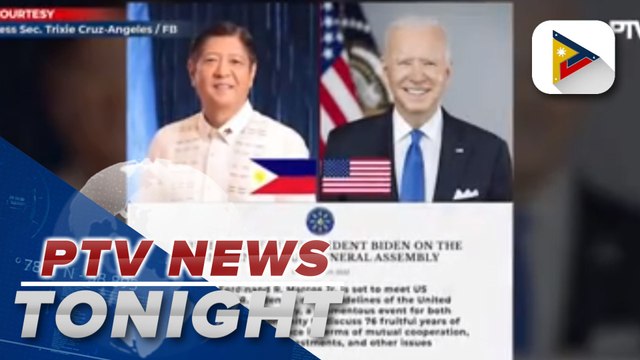 Pres. Ferdinand R. Marcos Jr. set to meet US Pres. Biden at the sidelines of UNGA in NYC