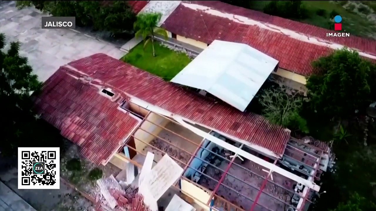Así azotó el sismo de magnitud 7.7 a Tolimán, Jalisco