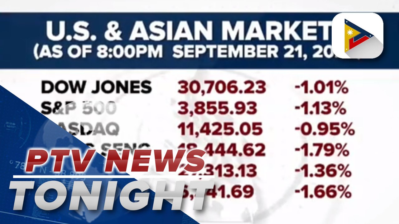 US, Asian stocks sink ahead of Fed rate hike