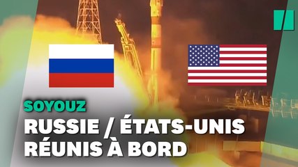 Les États-Unis et la Russie décollent ensemble vers l’ISS