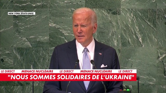 Joe Biden : «Les Etats-Unis soutiennent le renforcement du nombre de représentants permanents»