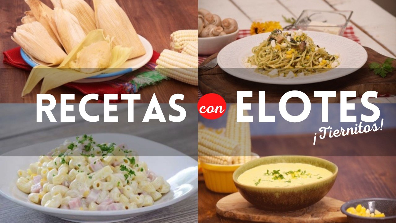 ¿Qué cocinar hoy? Checa 4 fáciles recetas con elotes tiernitos