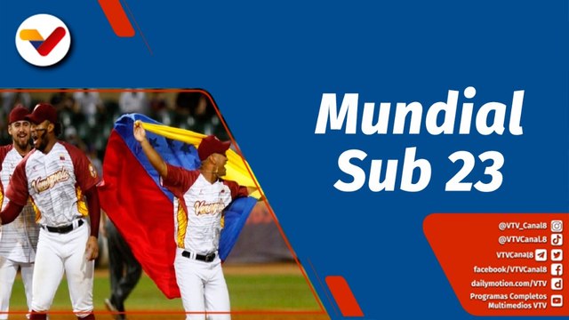 Deportes VTV | Venezuela abre contra Sudáfrica la defensa de su título en el Mundial de Béisbol Sub 23