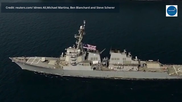 7th Fleet Destroyer USS Higgins Transits Taiwan Strait with Royal Canadian Navy Halifax-class frigate HMCS Vancouver (FFH 331)