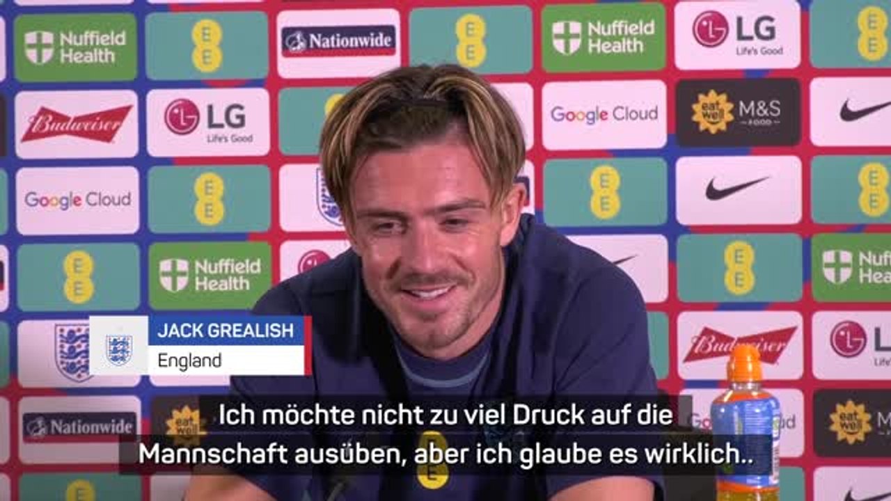 Grealish: England hat bei WM “hervorragende Chance”