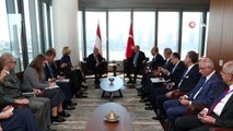 Van haber! Cumhurbaşkanı Recep Tayyip Erdoğan'ın, Avusturya Cumhurbaşkanı Alexander Van der Bellen'le görüşmesi başladı.