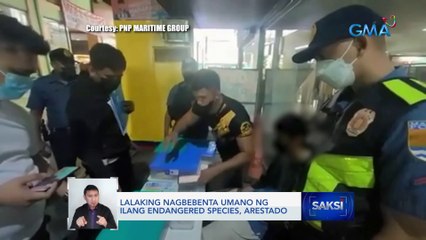 Lalaking nagbebenta umano ng ilang endangered species, arestado | Saksi