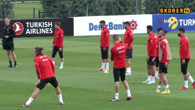 A Milli Futbol Takımı, Lüksemburg maçı hazırlıklarını sürdürdü