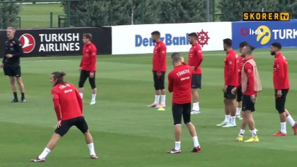 A Milli Futbol Takımı, Lüksemburg maçı hazırlıklarını sürdürdü