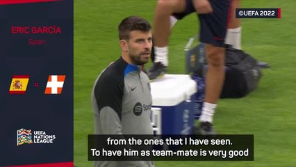 'Pique is one of the best three defenders in history' - Eric Garcia