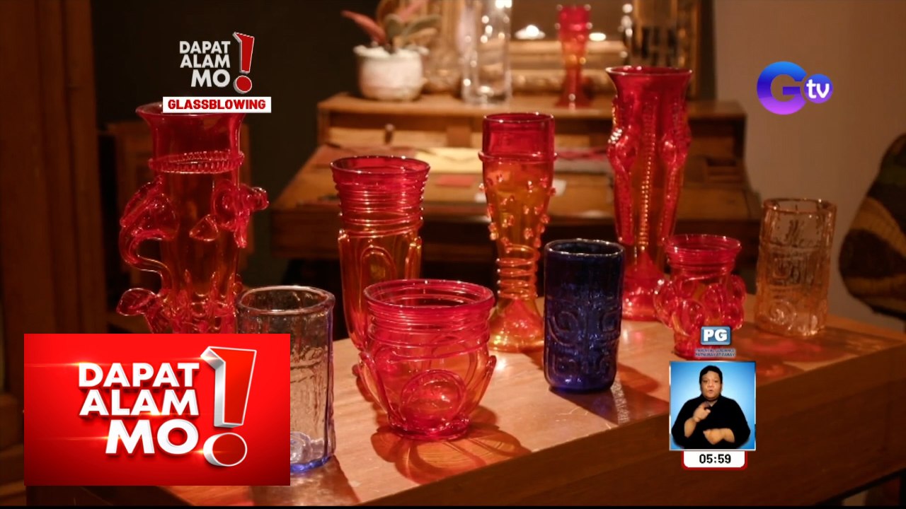 Glassblowing o paghuhulma sa molten glass, paano ginagawa? | Dapat Alam Mo!