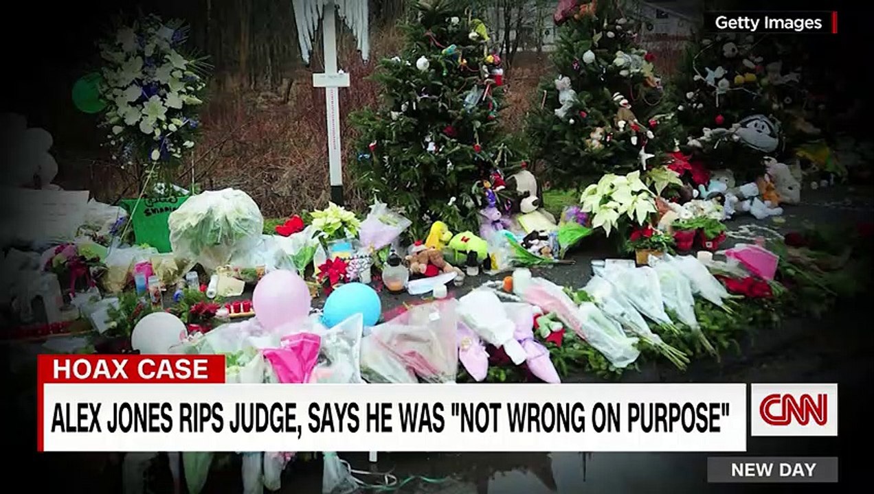 Alex Jones calls judge a tyrant outside court