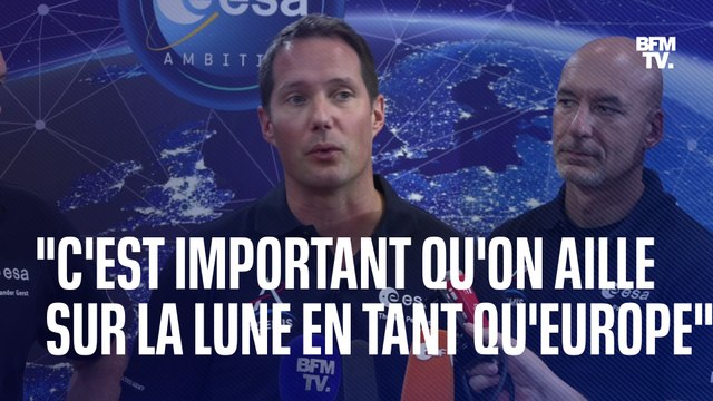 Thomas Pesquet sur la mission Artemis: C’est important qu’on y aille en tant qu’Europe