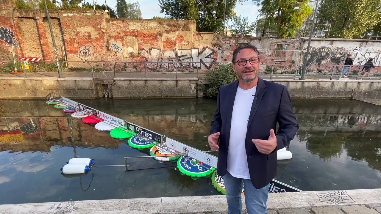 River Cleaning, così si pulisce il Naviglio della Martesana