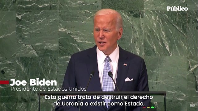 Biden pide ampliar el Consejo de Seguridad de la ONU mientras Irán advierte de la llegada de un nuevo orden