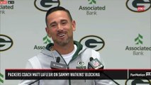 Packers Coach Matt LaFleur on Sammy Watkins' Blocking