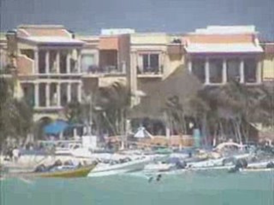 la plage à playa del carmen beach
