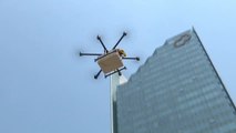 Pruebas para convertir drones en repartidores a domicilio