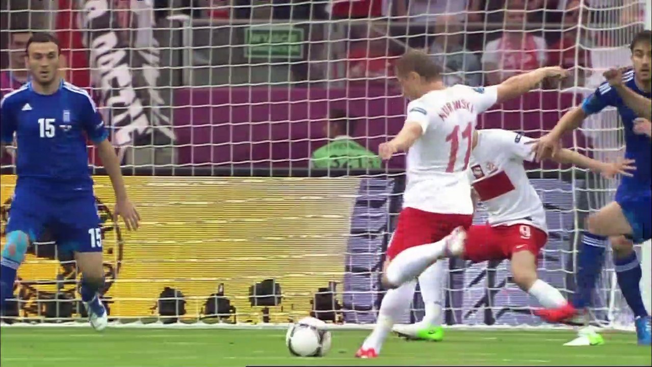 Poljska 1:1 Grčka Euro 2012