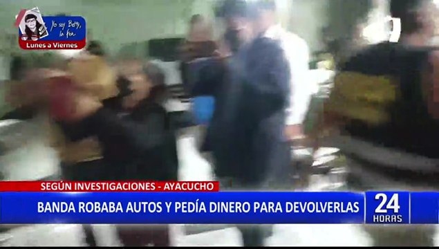Los Vitroqueros de Ayacucho : Capturan a banda que robaba autos y pedía dinero para devolverlos