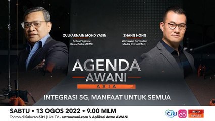Agenda AWANI Asia: Integrasi 5G, manfaat untuk semua