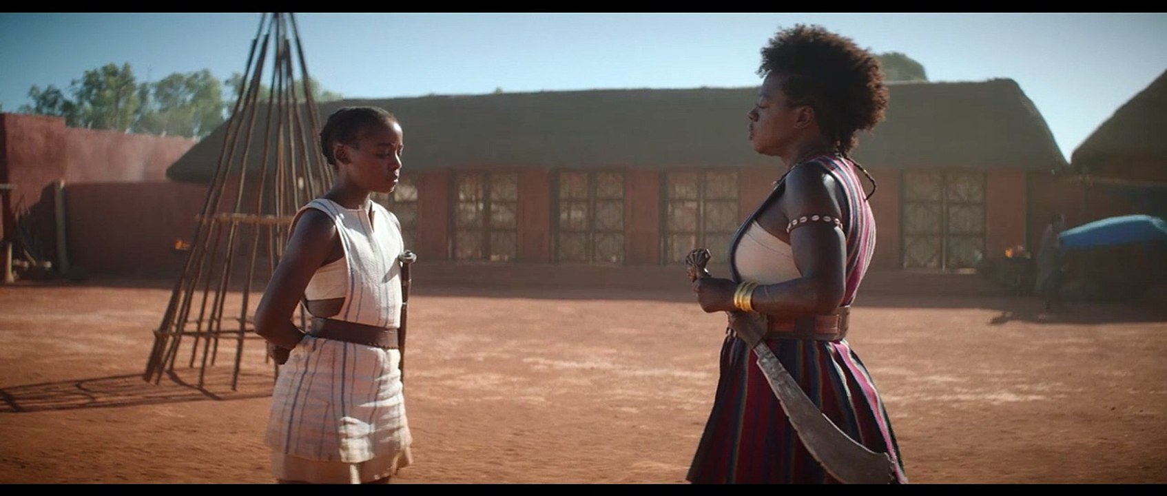 THE WOMAN KING clip - Warning