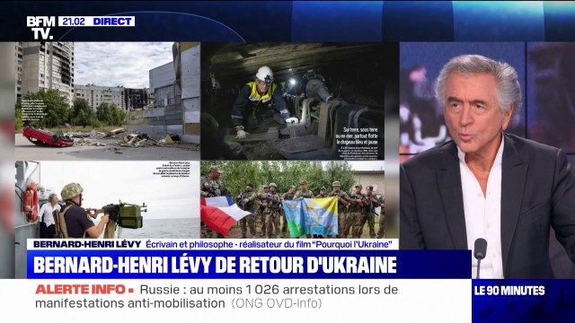 Bernard-Henri Lévy, de retour d'Ukraine: Sur tous les fronts, l'armée russe est en recul