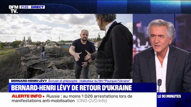 Bernard-Henri Lévy sur l'Ukraine: Les référendums d'annexion seront des farces