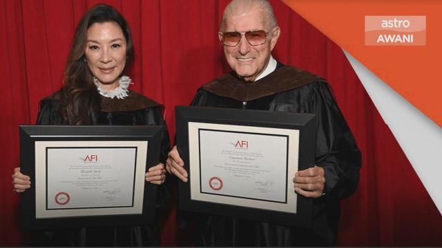 Ijazah Kedoktoran | Michelle Yeoh artis Asia pertama terima dari AFI