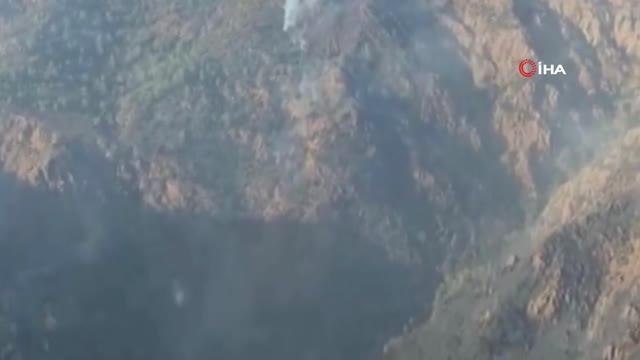 Son dakika haberleri! MSB'den Marmaris'teki yangın söndürme çalışmalarına destek