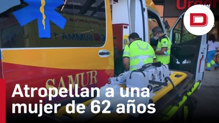Atropellan a una mujer de 62 años en Madrid