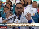 Apure | Más de 200 emprendedores reciben certificado del diplomado de Emprendimiento Comunitario