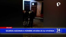 Callao: Sicarios asesinan a hombre a pocos metros de su casa