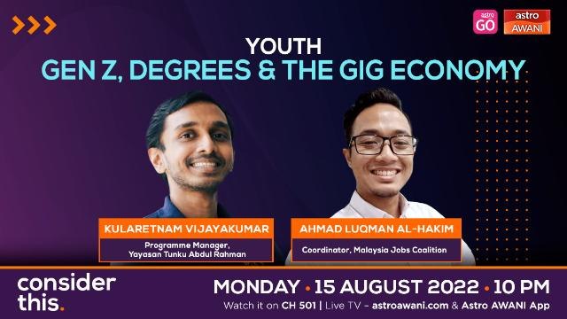 Consider This: Youth (Part 1) - Demand for Degrees on the Decline?