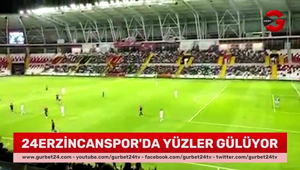 Anagold 24 Erzincanspor'da yüzler gülüyor