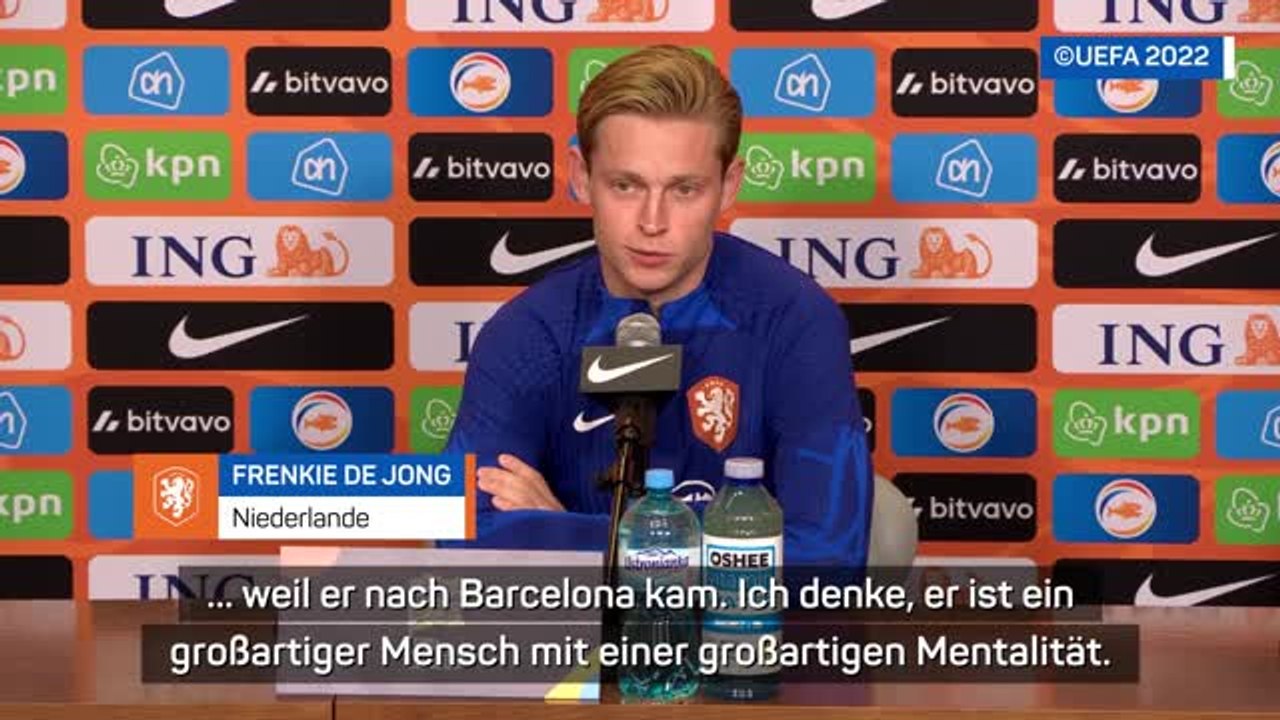 De Jong: Lewy ist ein “großartiger Mensch”