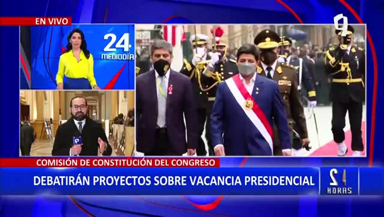 Congreso: Comisión de Constitución debate PL para reducir votos de una vacancia presidencial