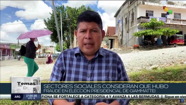 Guatemala: Movimientos sociales marchan exigen renuncia del presidente Alejandro Giammattei