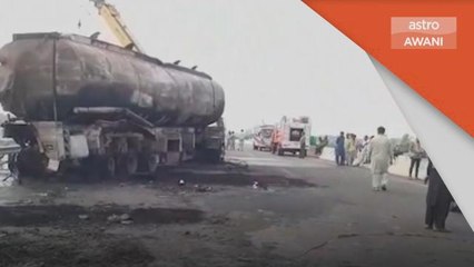 Kemalangan | 20 maut selepas bas terlanggar lori minyak