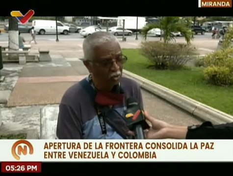 Caraqueños expresan su opinión sobre la reapertura de la frontera entre Colombia y Venezuela